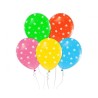 Star Colorful ok balloon, 5 pcs 12 inch (30 cm)