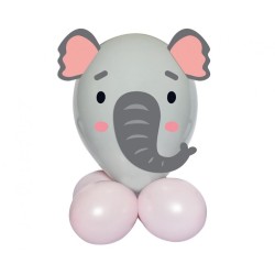 Ensemble de ballons éléphant mignon animal