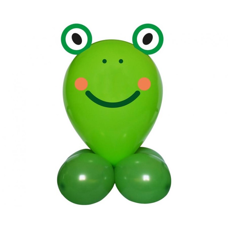 Ensemble de ballons en forme de grenouilles mignonnes de Frosch