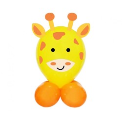 Ensemble de ballons girafe animal mignon