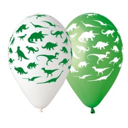 Ballon Dinosaure, Lot de 5 12 pouces (30 cm)