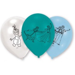 Disney Frozen Dance balloon, 6 pcs 9 inch (22.8 cm)