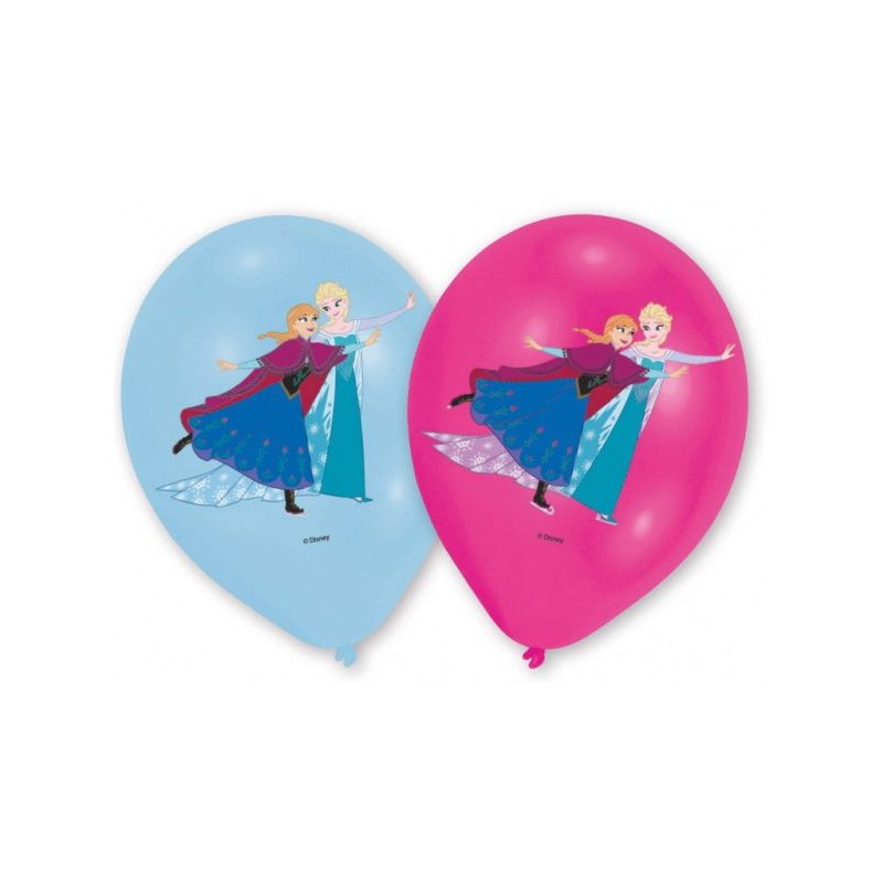 Disney Frozen Ice balloon, pack of 6 11 inch (27.5cm)