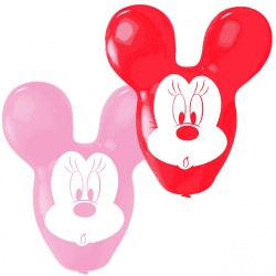 Disney Minnie  Ears Balloon, 4 pcs 22 inch (55.8 cm)