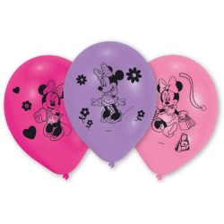 Ballons tendance Disney Minnie, lot de 10, 25,4 cm (10 po)