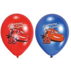 Ballon sourire Disney Cars, 6 pièces 11 pouces (27,5 cm)