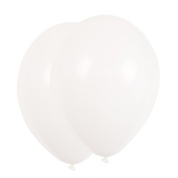 Ballon blanc transparent de couleur cristalline, 10 pièces de 11 pouces (27,5 cm)