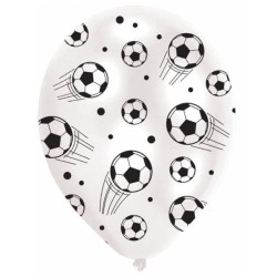 Football Ball balloon 6 pcs 11 inch (27.5 cm)