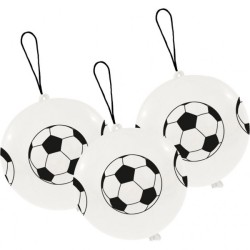 Football Punch balloon 3 pieces 14 inches (35.5 cm)