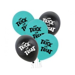 Halloween Boo balloon, 5 pcs 12 inch (30 cm)