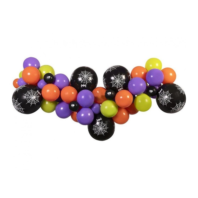 Halloween Colorful balloon garland set 65 pcs