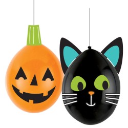 Ballon à suspendre Halloween Friends, lot de 2, 30 cm (12 pouces)