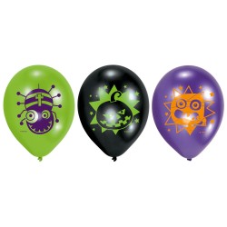 Ballon Halloween pour enfants, 6 pièces 9 pouces (22,8 cm)