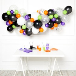 Guirlande de ballons mystiques d'Halloween avec 70 ballons