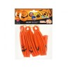 Halloween Pumpkin Pumpkin balloon with ribbon, set of 3, 18 inch (45 cm)