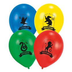 Harry Potter Houses balloon, 6-piece set 11 inch (27.5 cm)