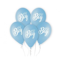 Ballon Color It's a Boy, lot de 5, 13 pouces (33 cm)