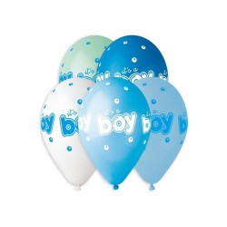 Ballon bébé « C'est un garçon », 5 pièces, 13 pouces (33 cm)