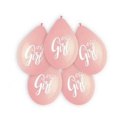 Ballon suspendu Baby It's a Girl, lot de 5, 30 cm (13 pouces)