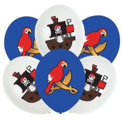 Ballon Carte Pirate, 6 pièces 11 pouces (27 cm)