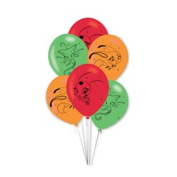 Ballon Kwami Miraculous Tales of Ladybug et Chat Noir, 6 pièces 11 pouces (27,5 cm)