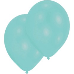 Ballon bleu de couleur, paquet de 10, 11 pouces (27,5 cm)