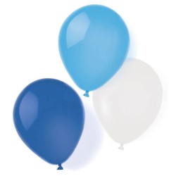 Ballon bleu ciel, lot de 8, 25,4 cm (10 po)