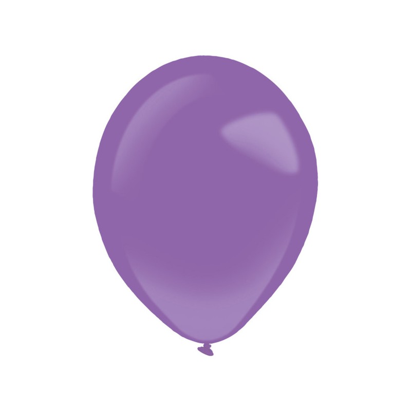 Ballon violet de couleur New Purple, paquet de 100, 5 pouces (13 cm)