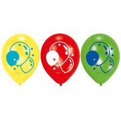 Balloon Multicolor balloon, 6 pcs 9 inch (22.8 cm)