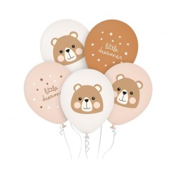 Bear Little Dreamer air-balloon, balloon 5 pcs 13 inch (33cm)