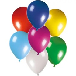 Colour New Line Party Balloon, 12 pcs