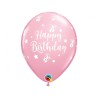 Ballons de ballerine rose pastel pour anniversaire, lot de 6, 28 cm (11 pouces)