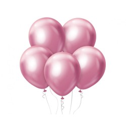 Colour Platinum Light Pink, Pink Balloon, 7 pcs 12 inch (30 cm)