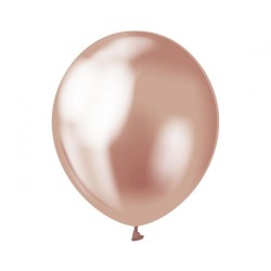 Colour Platinum Rose Gold balloon, 7 pcs 12 inch (30 cm)