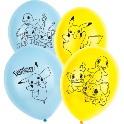 Ballon Initial Pokémon, 6 pièces 11 pouces (27,5 cm)