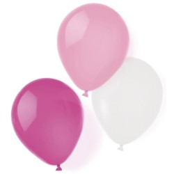 Colour Hot Pink Pink Balloon, 8 pcs 10 inch (25.4 cm)