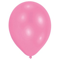 Colour New Pink Pink balloon, 50 pieces, 11 inch (27.5 cm)