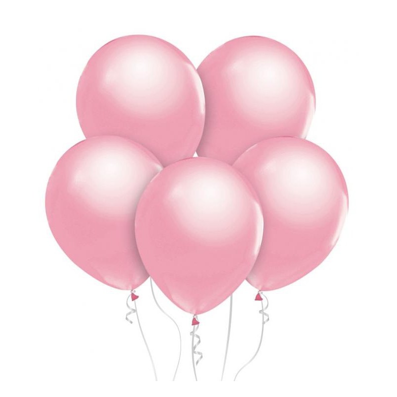 Colour Pink Metallic Pink Balloon, 10 pcs 12 inch (30 cm)