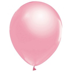 Colour Pink Metallic Pink Balloon, 10 pcs 12 inch (30 cm)