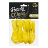 Colour Pastel Yellow Yellow balloon, 10-piece 12 inch (30 cm) set