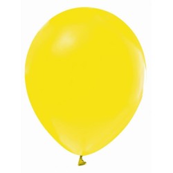 Colour Pastel Yellow Yellow balloon, 10-piece 12 inch (30 cm) set