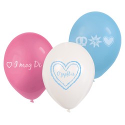 Ballon de fête de la bière, lot de 6, 9 pouces (22,8 cm)