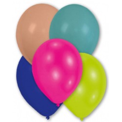 Colour Fashion balloon, 10 pieces 11 inch (27.5cm)