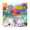 Ballon coloré, guirlande de ballons, lot de 65 pièces