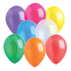 Colour Crystal balloon 50 pcs 11 inch (27.5 cm)