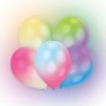 Colour Multi illuminated LED balloon, pack of 12, 11 inch (27.5 cm)