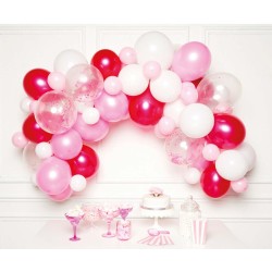 Colour Pink balloon garland set of 70 pieces