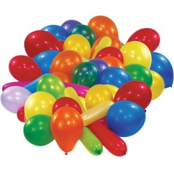 Ballon standard de couleur, paquet de 25