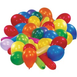 Colour Standard balloon, 50 pcs