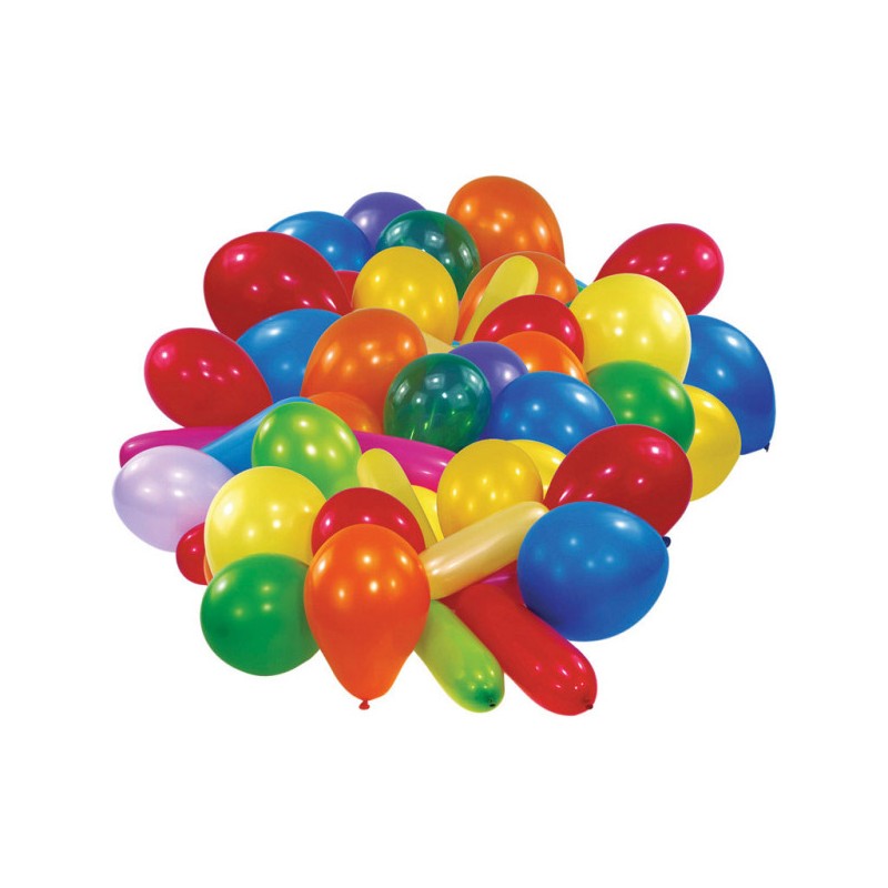 Ballon standard de couleur, 50 pièces.